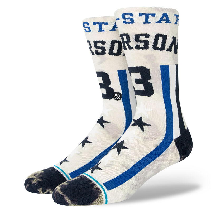 Allen Iverson X Stance Crew Socks image number 0